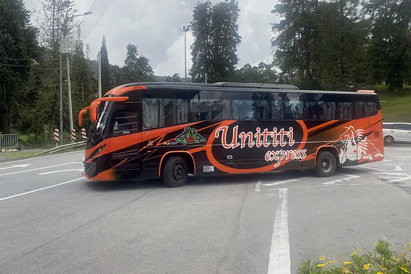 how to get to cameron highlands from kuala lumpur by bus