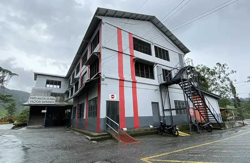 BOH tea factory at Sungai Palas where visitors can learn the tea making process in Cameron Highlands